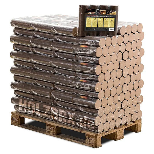 HOLZBRX Holzbriketts POLLMEIER Premium Plus Buchenholzbriketts 960kg Palette